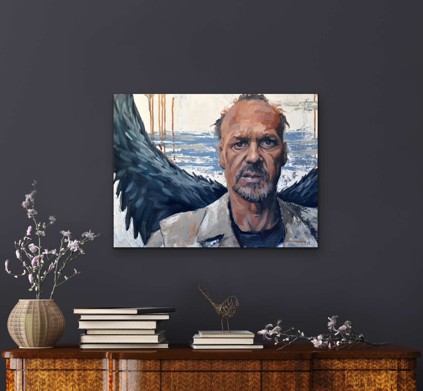 Birdman - Michael Keaton portrait art print