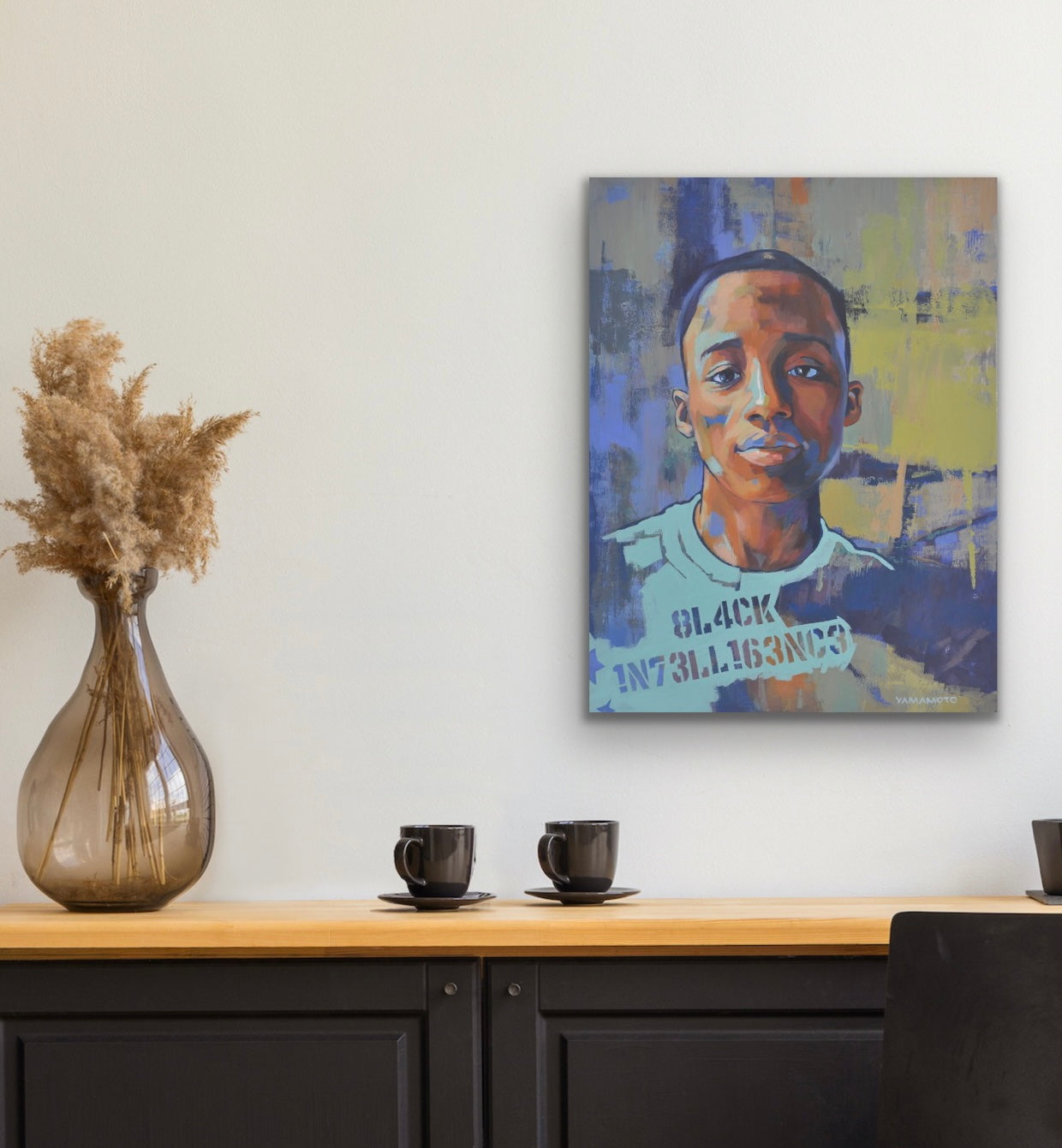 Black Intelligence - Kedron Bryant wall art print