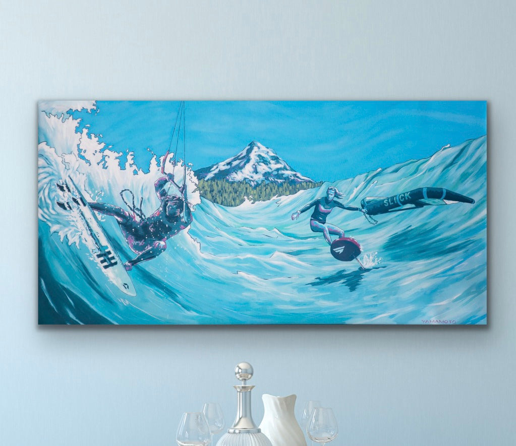 Hotsell WAKE - Sustainable Kitesurfing Fine Art (Giclee) Print (Unframed & Unmounted)