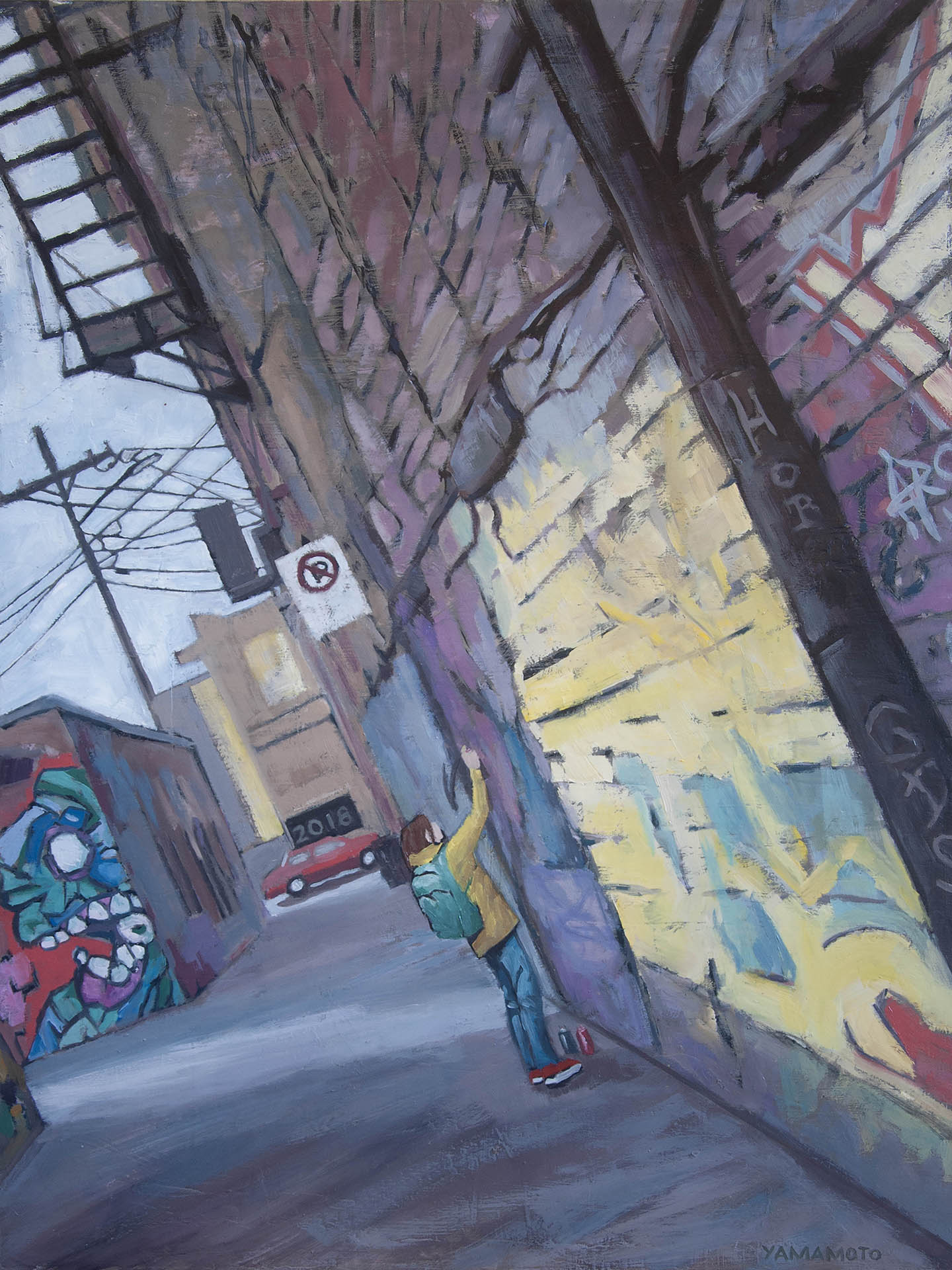 "Alley Artist" - Original and Limited Edition Fine Art prints