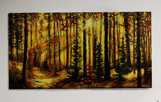"Lightwell's Forest Glow" Limited Edition Fine Art Print