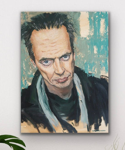 Steve Buscemi-Lebowski celebrity wall art – michelleyamamotoart