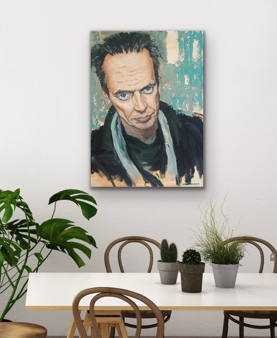 Steve Buscemi Lebowski celebrity wall art michelleyamamotoart