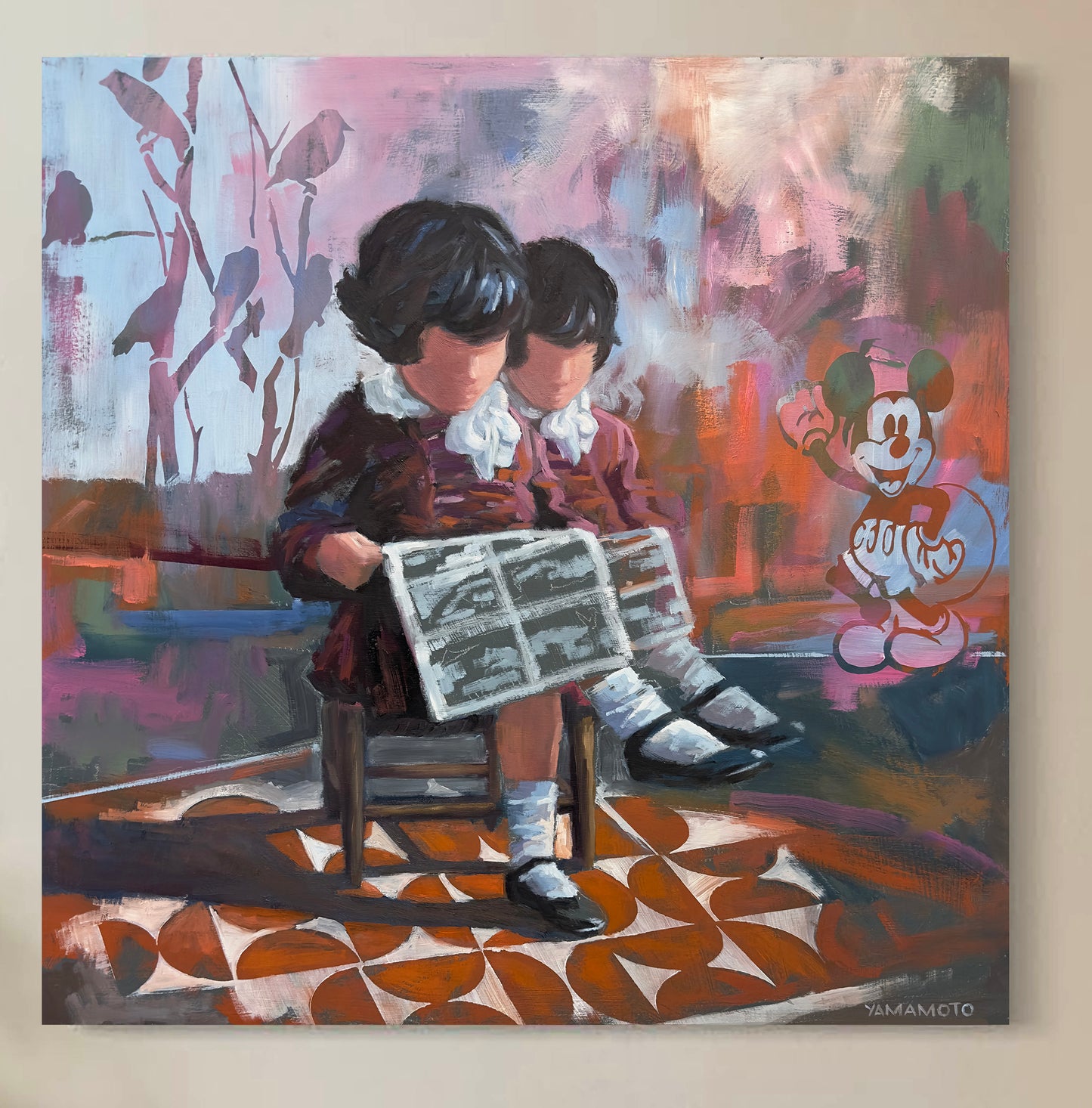 "Sunday Morning Comics" Original and Limited Edition Fine Art print