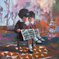 "Sunday Morning Comics" Original and Limited Edition Fine Art print