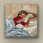 "Sweet Dreams" original in oils 12 x 12"