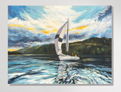 "Thumper's Glide"   SOLD     Reproductions available.