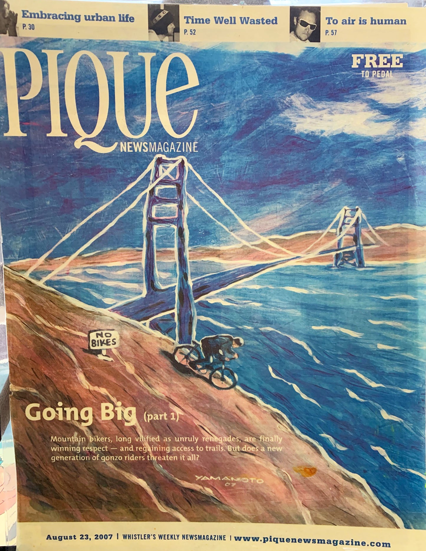 Pique Newsmagazine- Going Big 1
