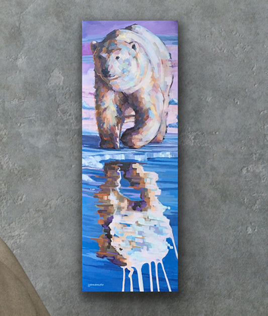 Arctic Dream- polar bear wall art