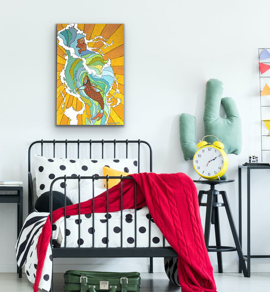 Oceana's Bliss - surf wall art